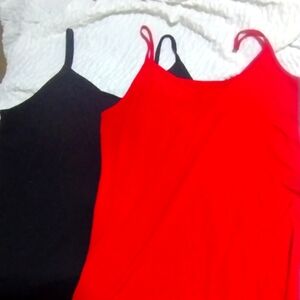 Reversible tunic tanks set of two